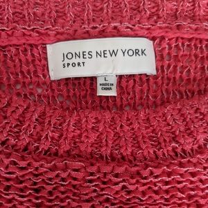 Jone New York Cotton Knit Sweater (L)